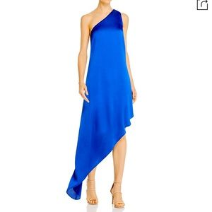 Laundry by Shelli Segal one shoulder gown